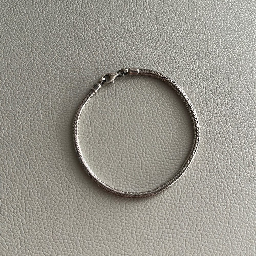 Sterling Silver Rope Bracelet